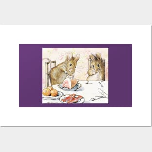 Plaster Food - The Tale of Two Bad Mice - Beatrix Potter Posters and Art